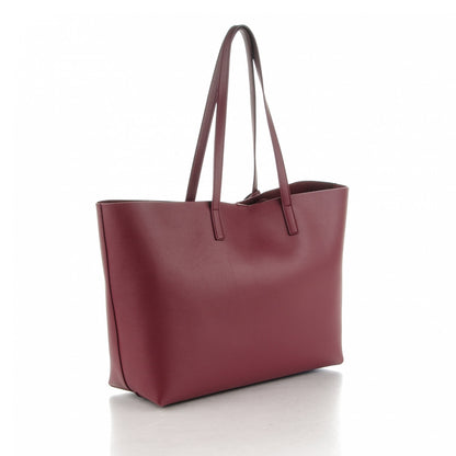 Saint Laurent Calfskin Large Shopping Tote Bordeaux 3 of 8