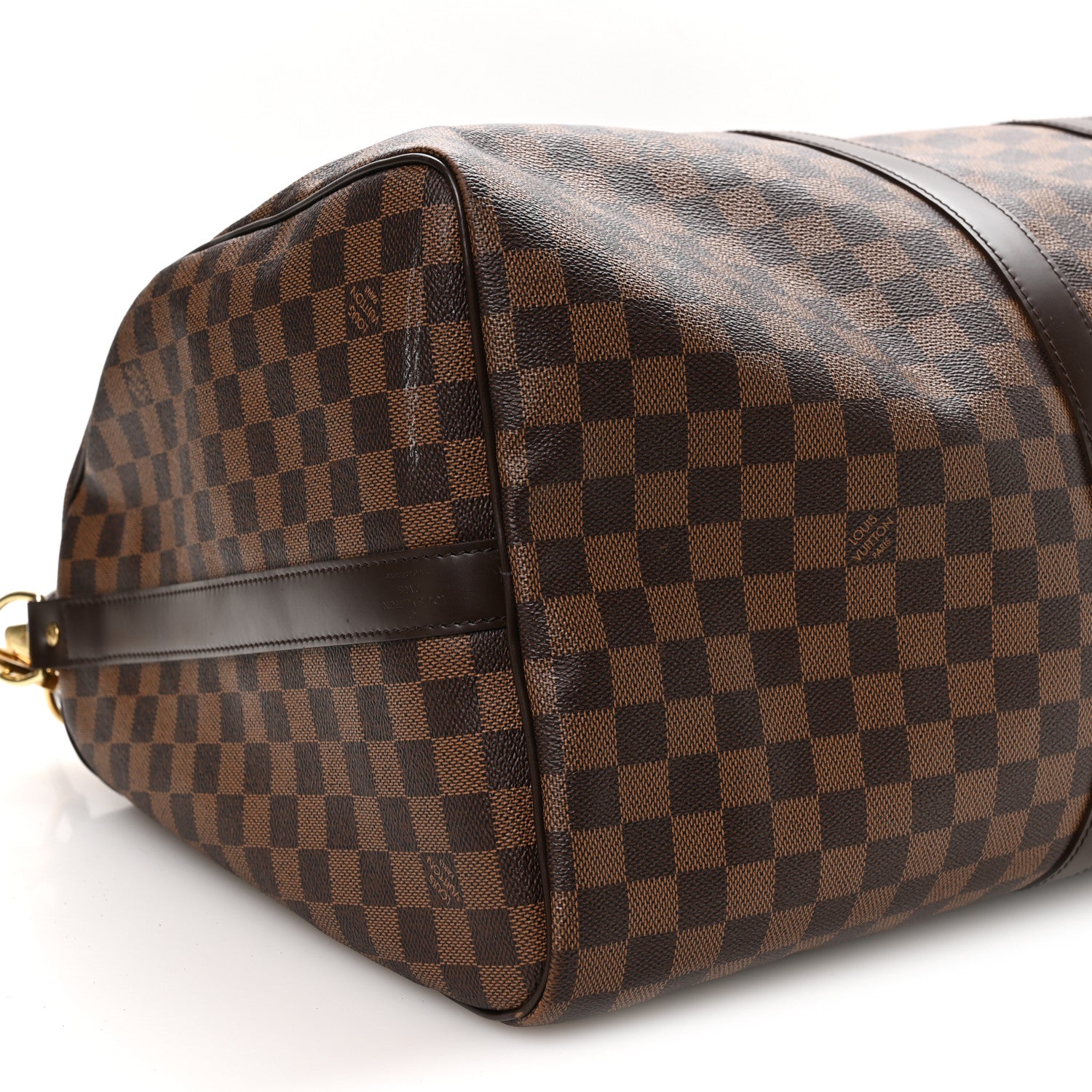 Louis Vuitton Damier Ebene Keepall Bandouliere 55 8 of 10