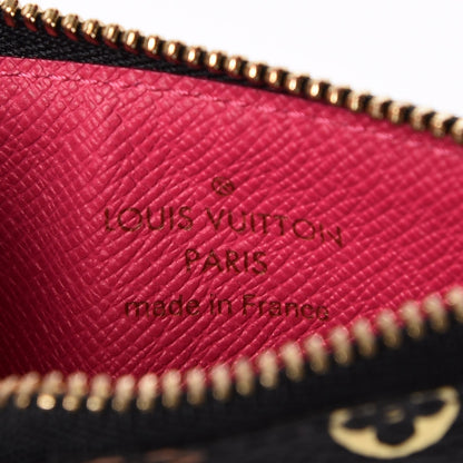 Louis Vuitton Monogram Multicolor Key Pouch Black Grenade 6 of 7