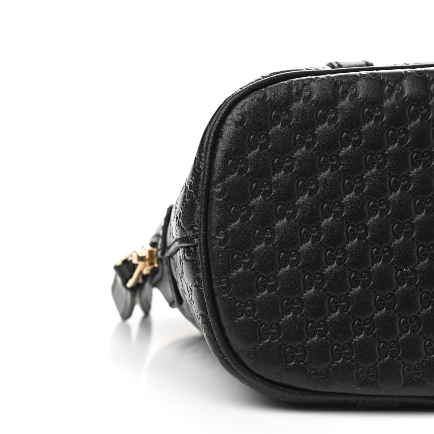 Microguccissima Mini Dome Bag Black