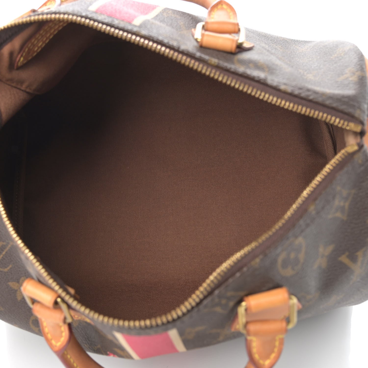 Louis Vuitton Monogram My LV Heritage Speedy 30 Fuchsia Ivory 4 of 14