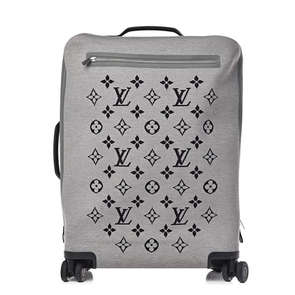 Louis Vuitton Knit Monogram Horizon Soft 55 Suitcase Grey 1 of 18