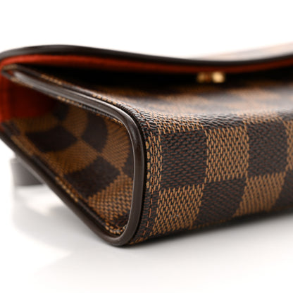 Louis Vuitton Damier Ebene Pochette Florentine XS 8 of 10