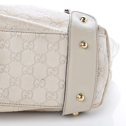 Gucci Guccissima Small Pelham Shoulder Bag Off White 14 of 15