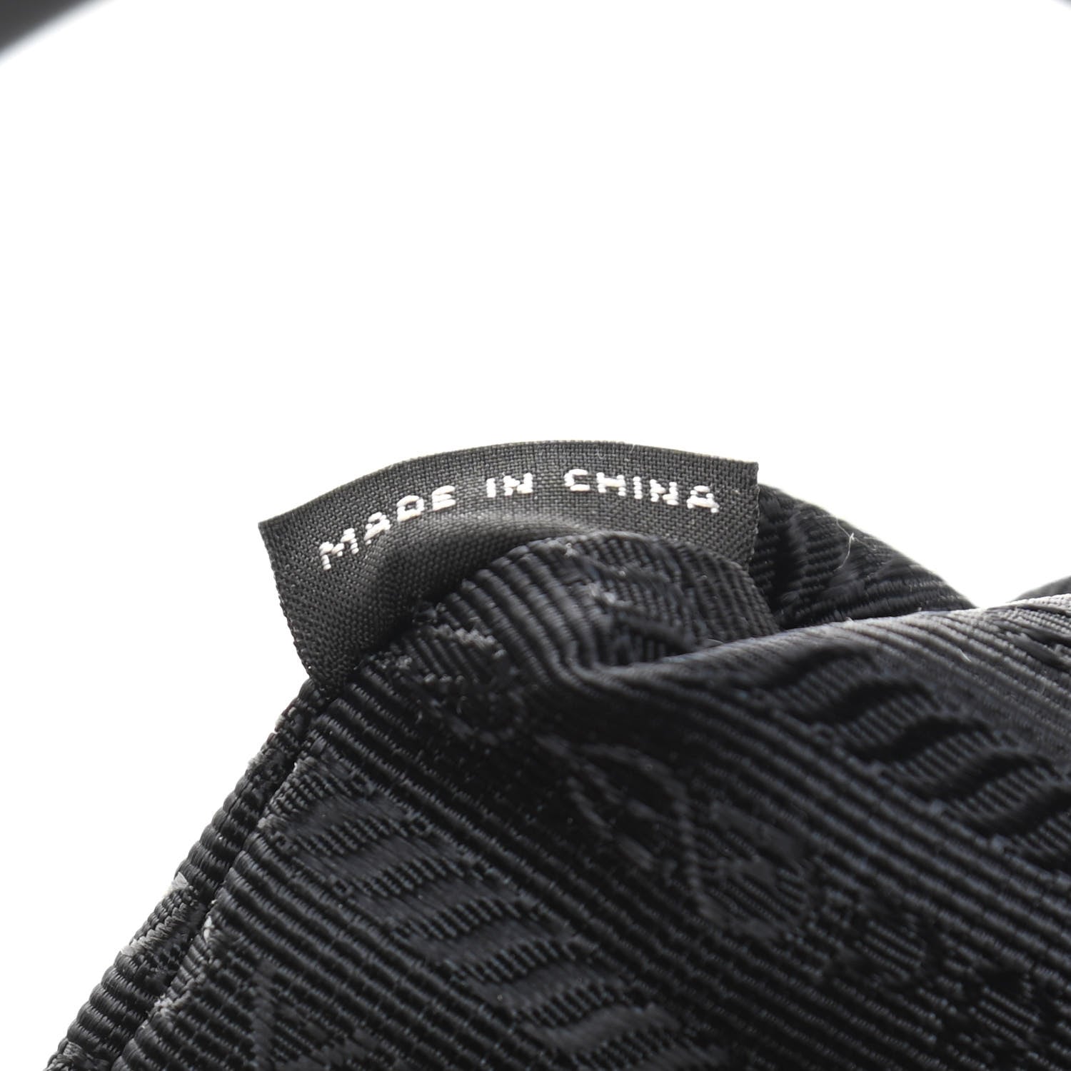 Prada Tessuto Nylon Saffiano Tote Black 7 of 12