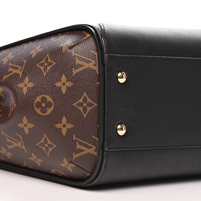Louis Vuitton Calfskin Monogram Kimono Tote Black 8 of 12