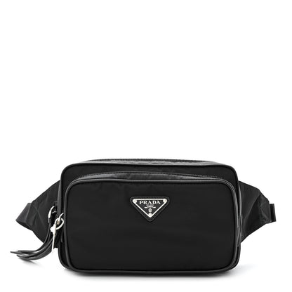 Prada Re-Nylon Saffiano Belt Bag L Black 1 of 13