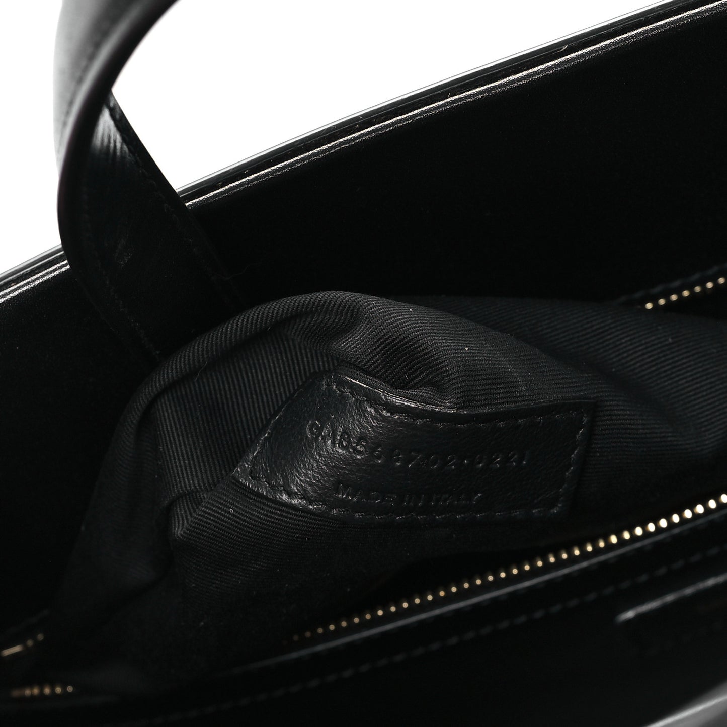 Calfskin Small Manhattan Shopper Tote Black