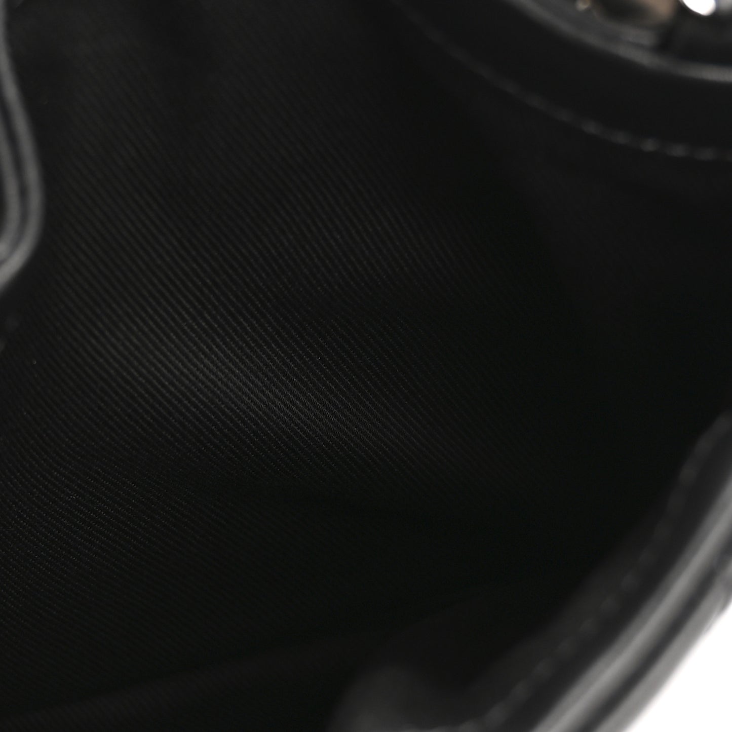 Lambskin Quilted Uniform Crossbody Bag Black