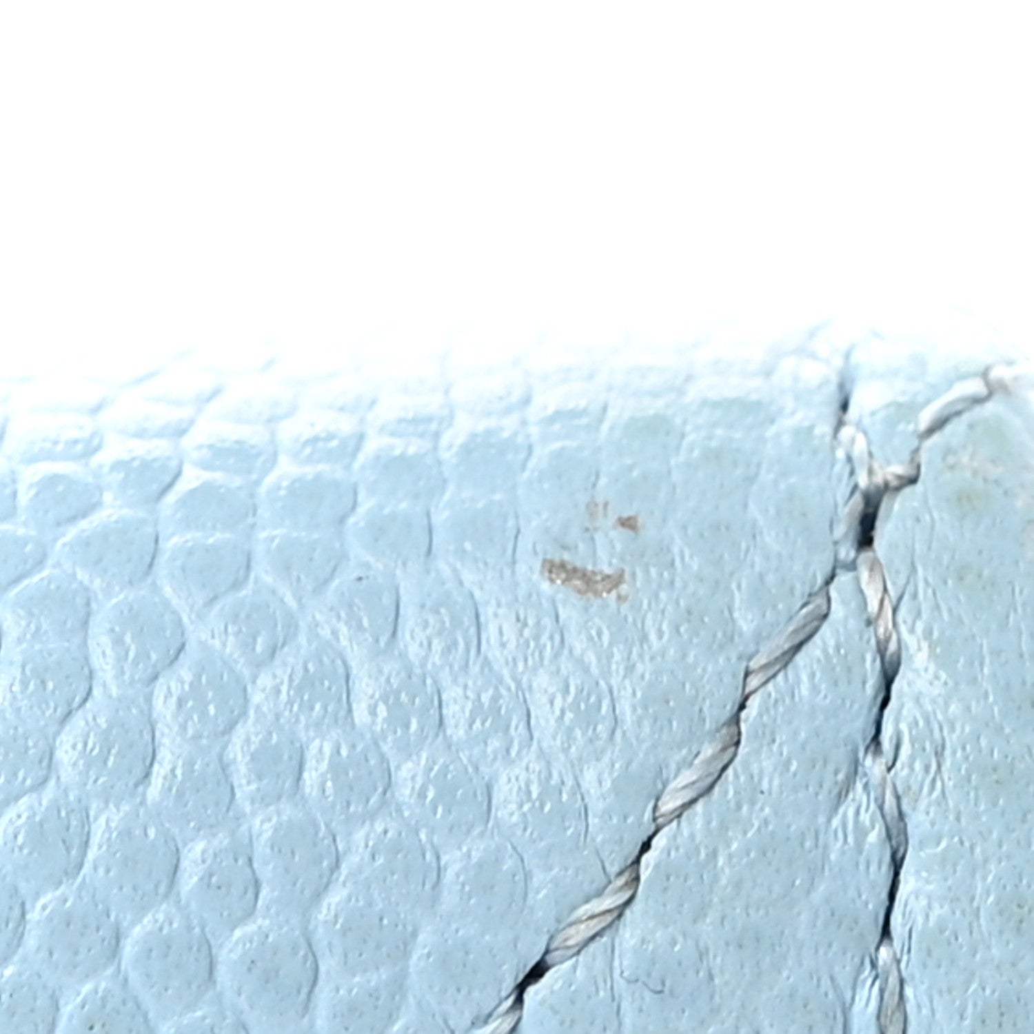 Chanel Caviar Quilted Flap Card Holder Wallet Light Blue 17 of 18