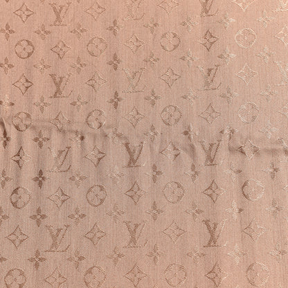 Louis Vuitton Silk Wool Monogram Shawl Dune 6 of 6