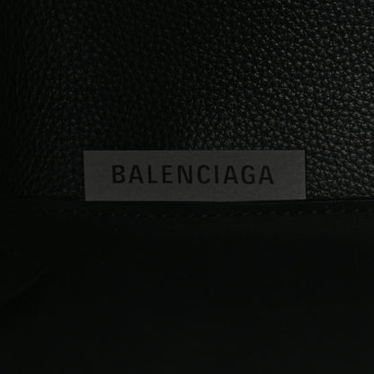 Balenciaga Calfskin Logo Embossed Small Tool 2.0 North-South Tote Black 7 of 10