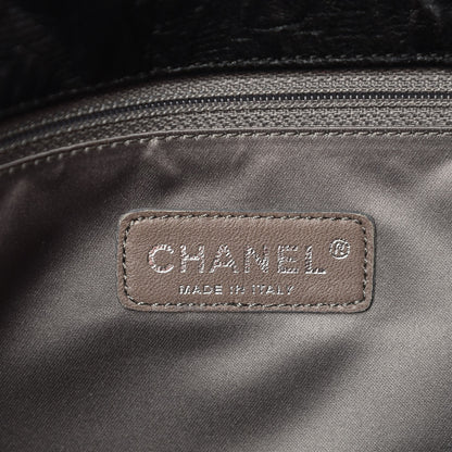 Chanel Coated Canvas Quilted Le Marais Flap Black 6 of 8