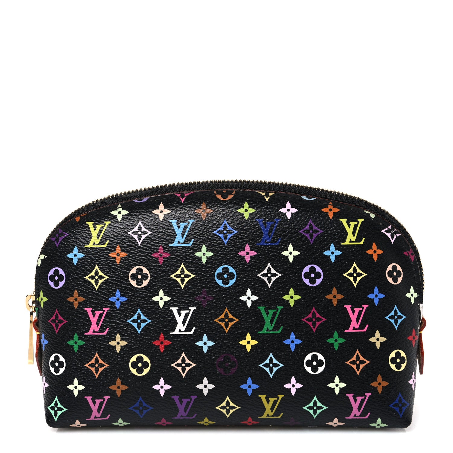 Louis Vuitton Monogram Multicolor Cosmetic Pouch Black Grenade 1 of 6