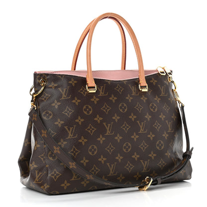 Louis Vuitton Monogram Pallas Rose Ballerine 2 of 13