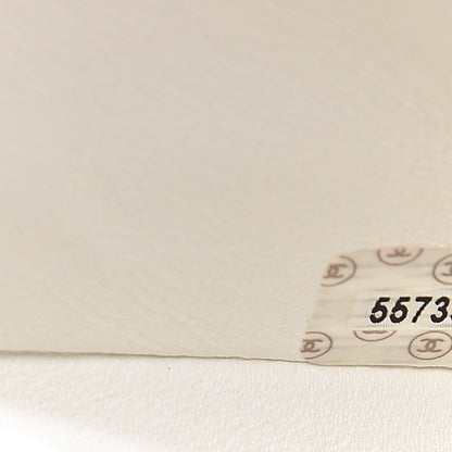 Chanel Lambskin Quilted Medium Double Flap White 8 of 17