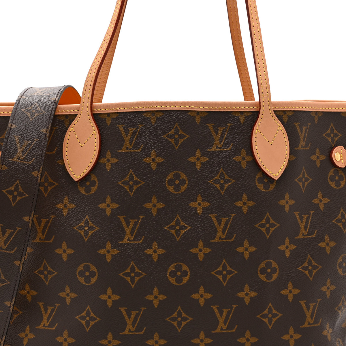 Louis Vuitton Monogram Inside Out Neverfull Bandouliere MM Jaune Safran 7 of 9