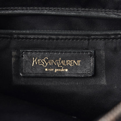 Saint Laurent Patent Calfskin Large Muse Black 6 of 17