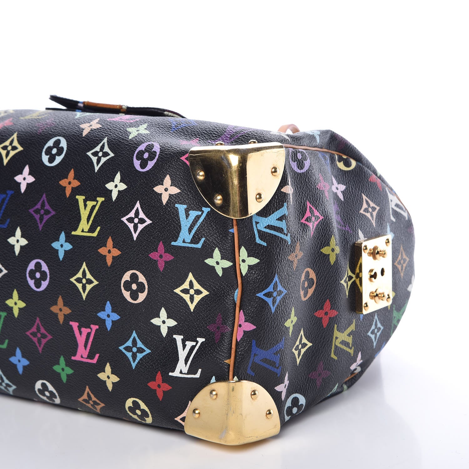 Louis Vuitton Monogram Multicolor Speedy 30 Black 10 of 13