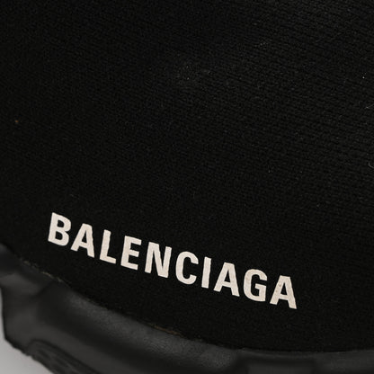 Balenciaga Neoprene Knit Womens Speed Sneakers 37 Black 9 of 9