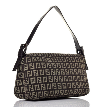Fendi Zucchino Vitello Baguette Testa di Moro Beige 3 of 8
