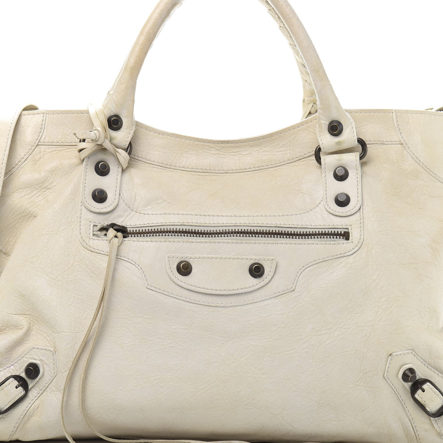 Balenciaga Agneau Classic Hardware City White 16 of 16