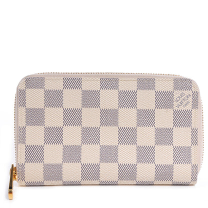 Louis Vuitton Damier Azur Compact Zippy Wallet 1 of 7