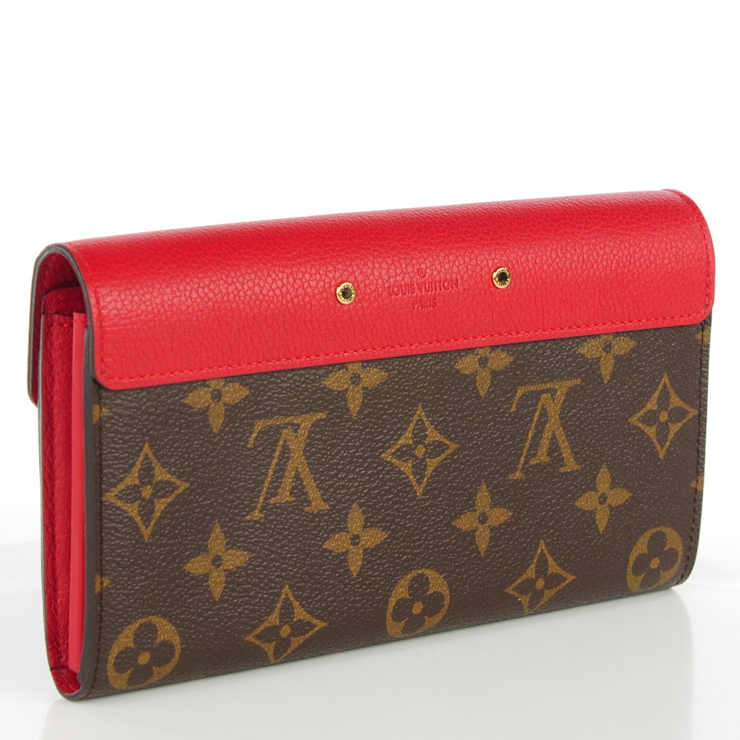 Louis Vuitton Monogram Pallas Wallet Cherry 3 of 7