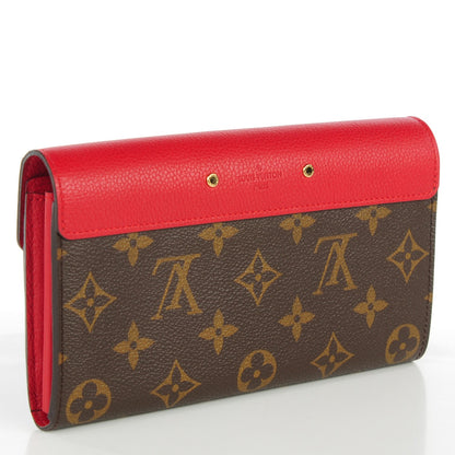 Louis Vuitton Monogram Pallas Wallet Cherry 3 of 7