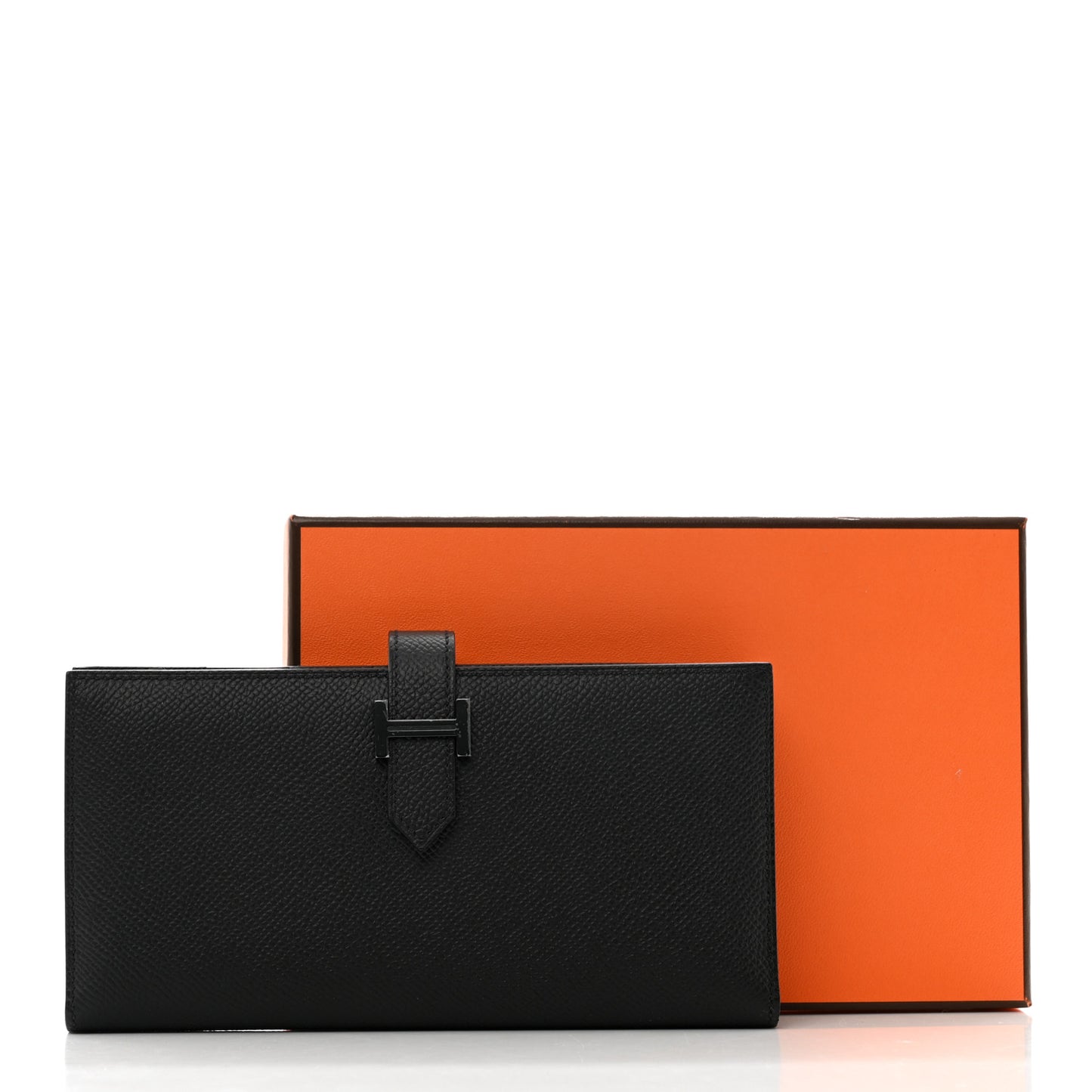 Epsom Monochrome Bearn Gusset Wallet Black