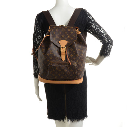 Louis Vuitton Monogram Montsouris GM Backpack 2 of 7