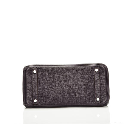 Hermes Togo Birkin 30 Raisin 6 of 25