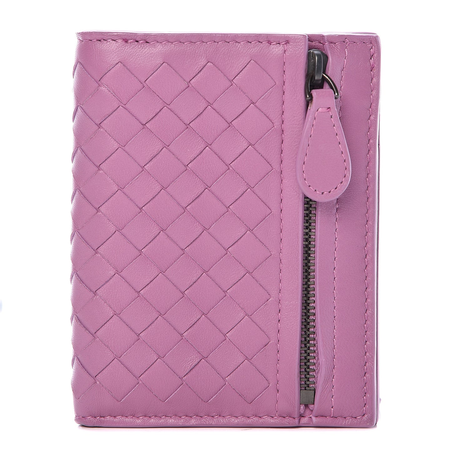 Nappa Intrecciato Compact Wallet Twilight