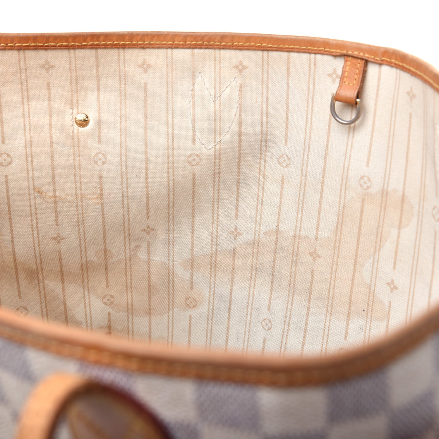 Louis Vuitton Damier Azur Neverfull MM 12 of 37