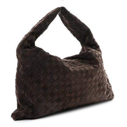 Bottega Veneta Suede Intrecciato Small Hop Fondant 5 of 19