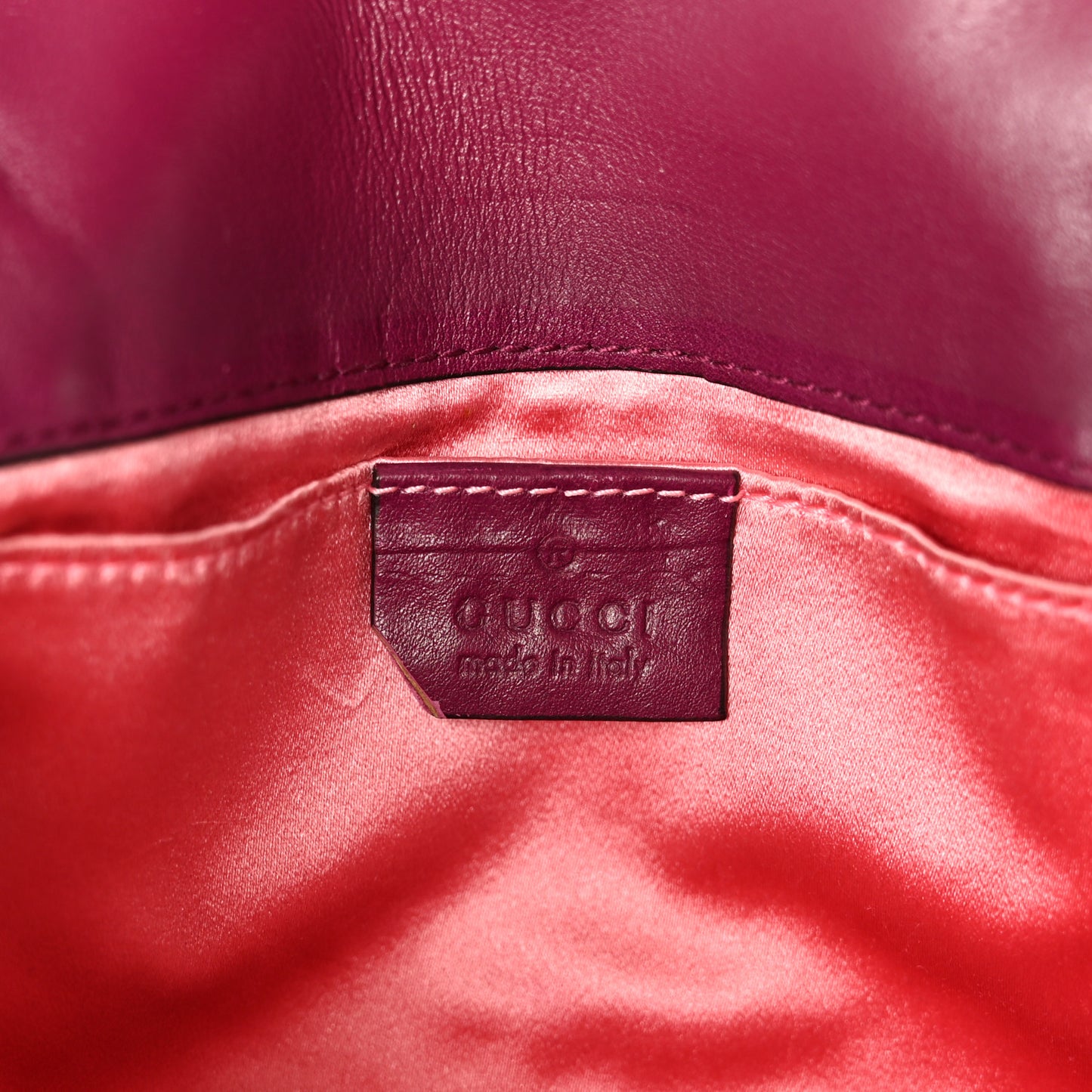 Velvet Matelasse Embroidered Mini GG Marmont Shoulder Bag Bordeaux