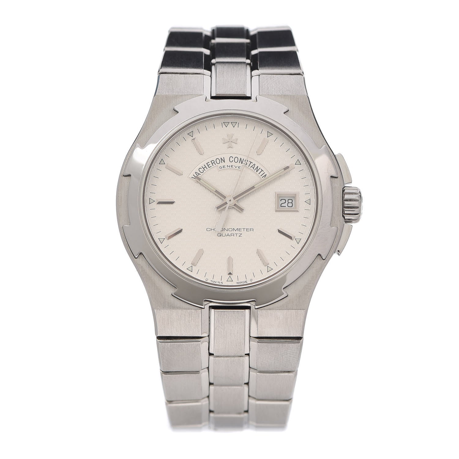 Vacheron Constantin Stainless Steel 37mm Overseas Quartz Watch 72040 1 of 6