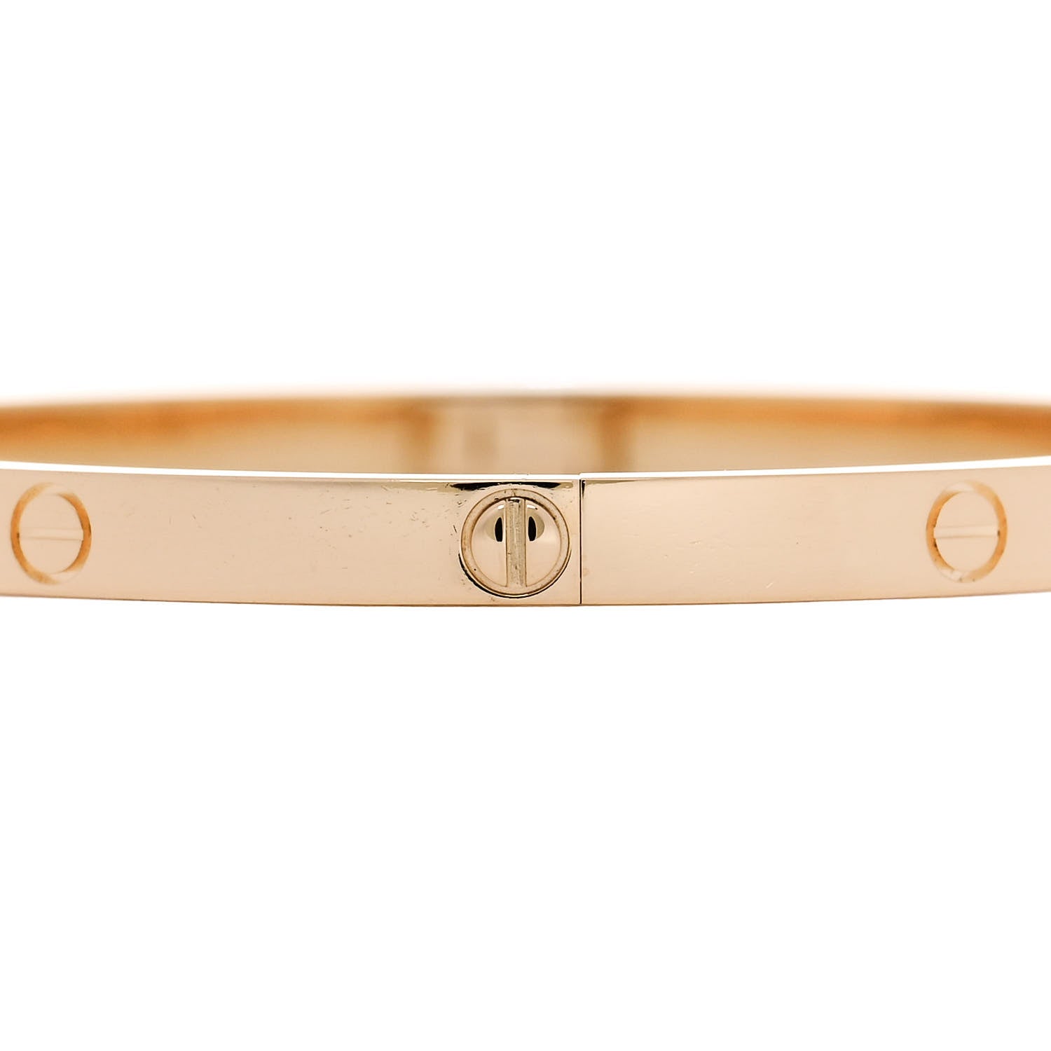 Cartier 18K Yellow Gold Small LOVE Bracelet 16 4 of 8