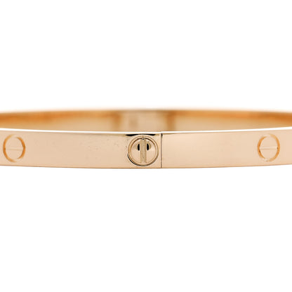 Cartier 18K Yellow Gold Small LOVE Bracelet 16 4 of 8