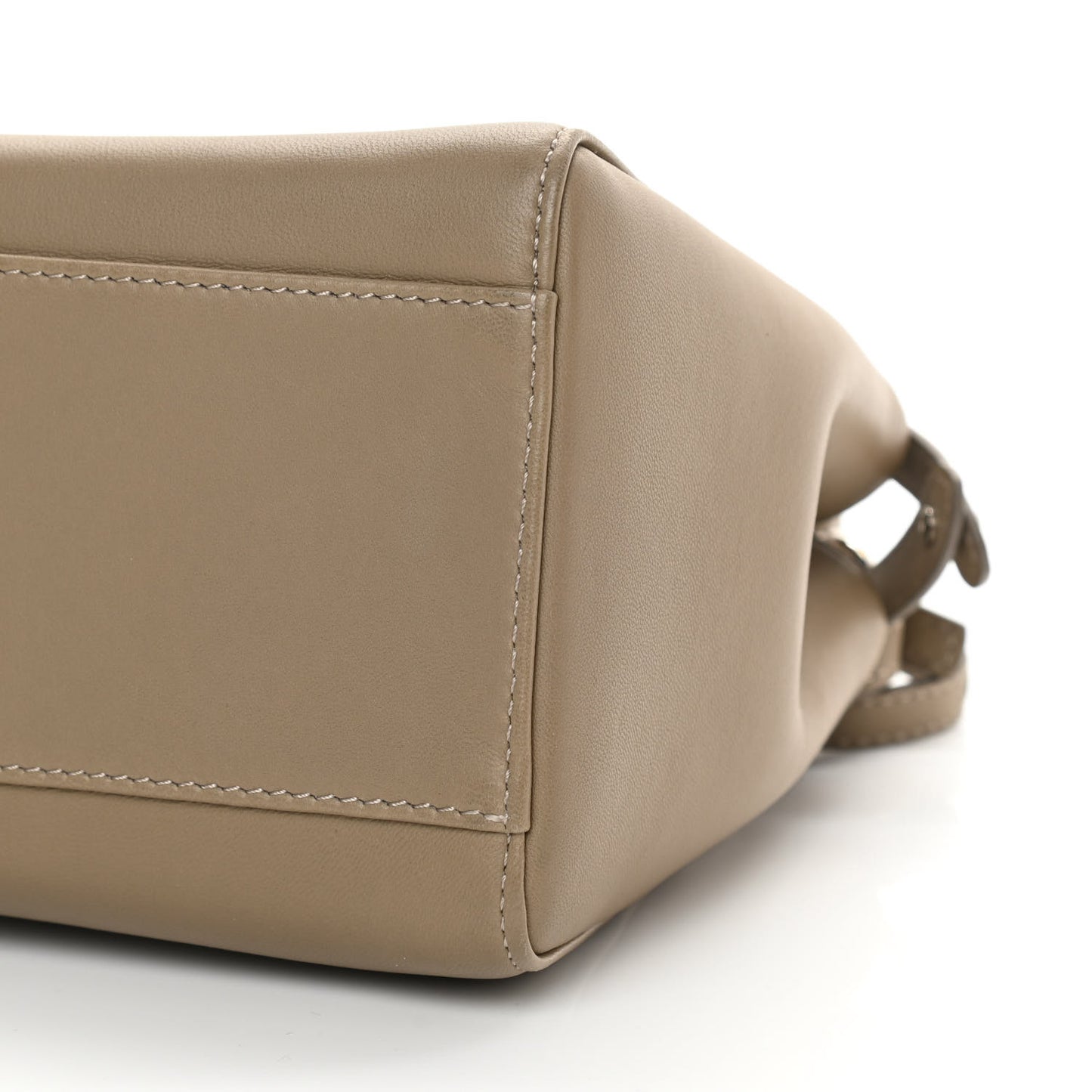 Nappa Mini Peekaboo Iconic Satchel Tortora