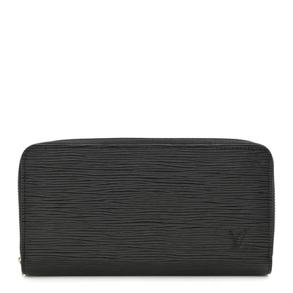 Louis Vuitton Epi Zippy Wallet Black 1 of 10