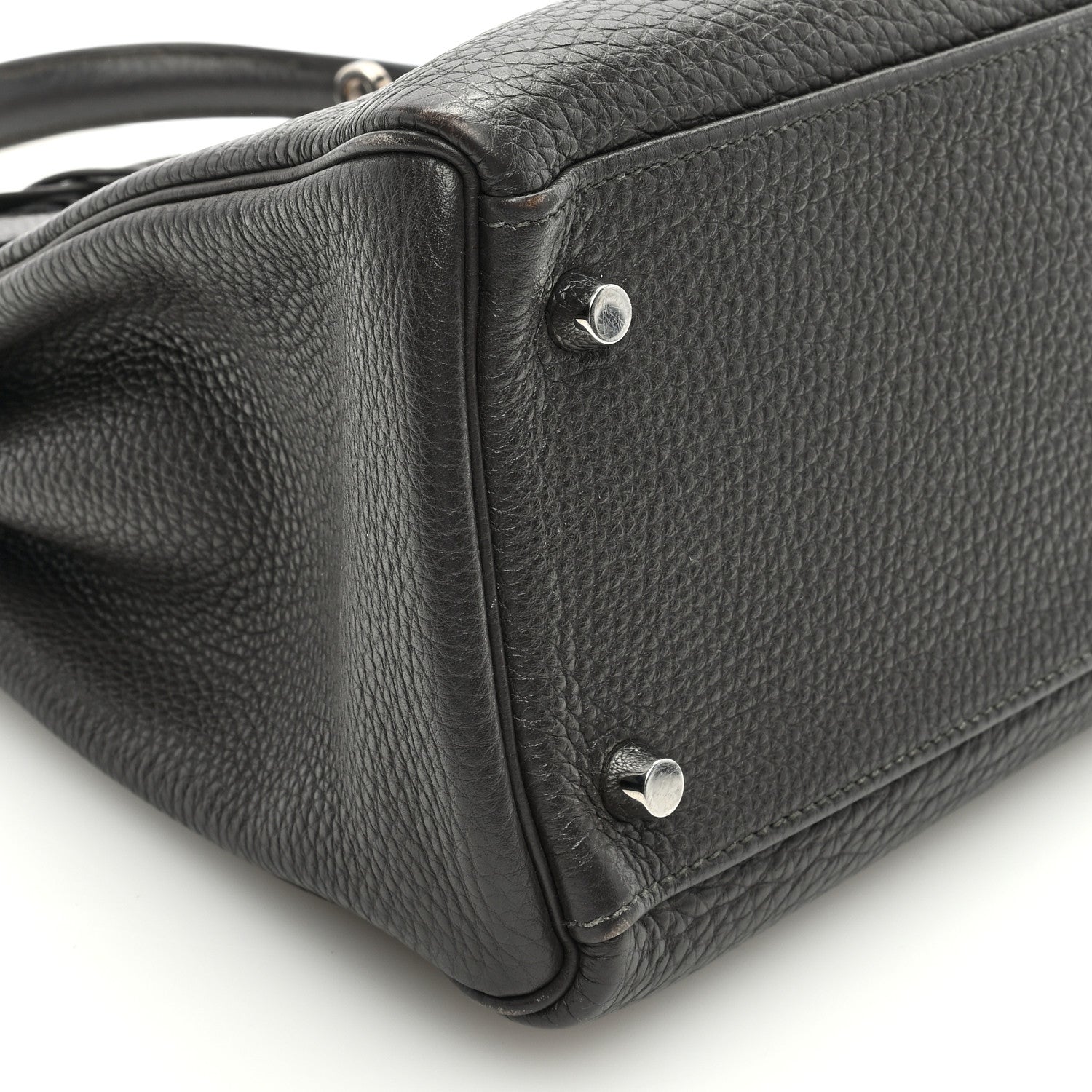 Hermes Togo Kelly Retourne 32 Graphite 9 of 10