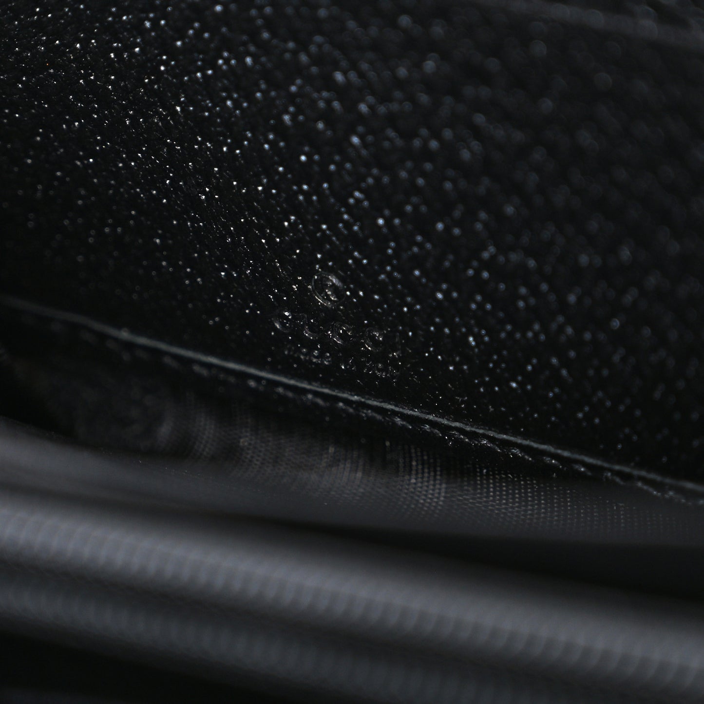 Calfskin Web Ophidia Zip Around Wallet Black