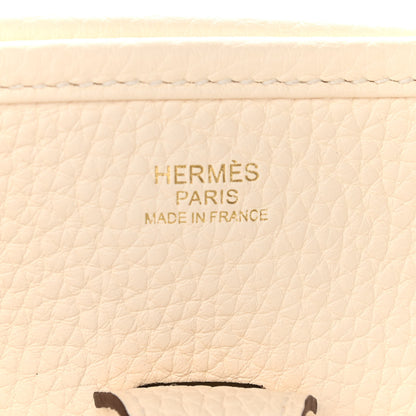 Hermes Taurillon Clemence Evelyne III PM Nata 6 of 12