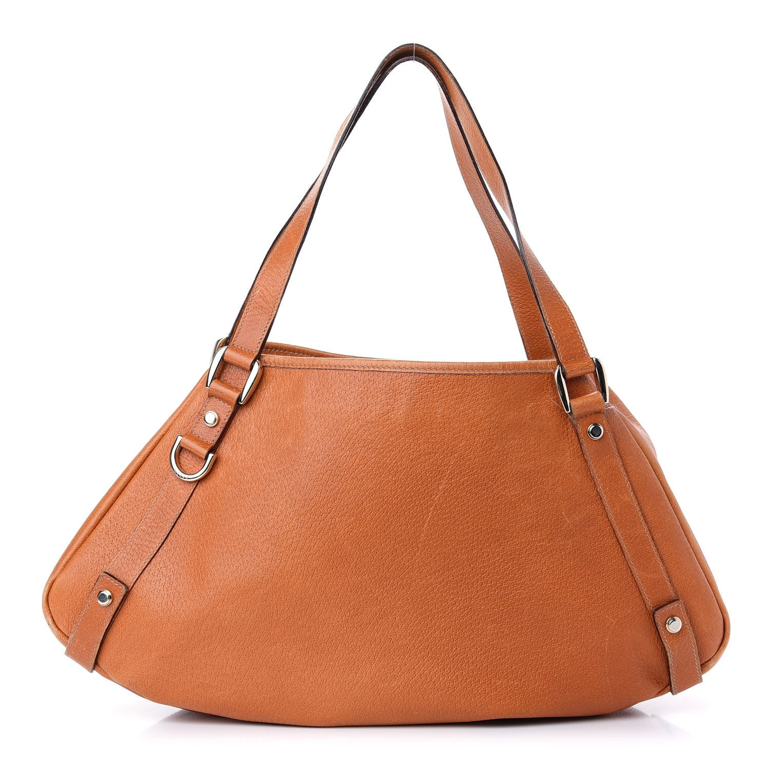 Gucci Calfskin Medium Abbey Shoulder Bag Brown 1 of 10