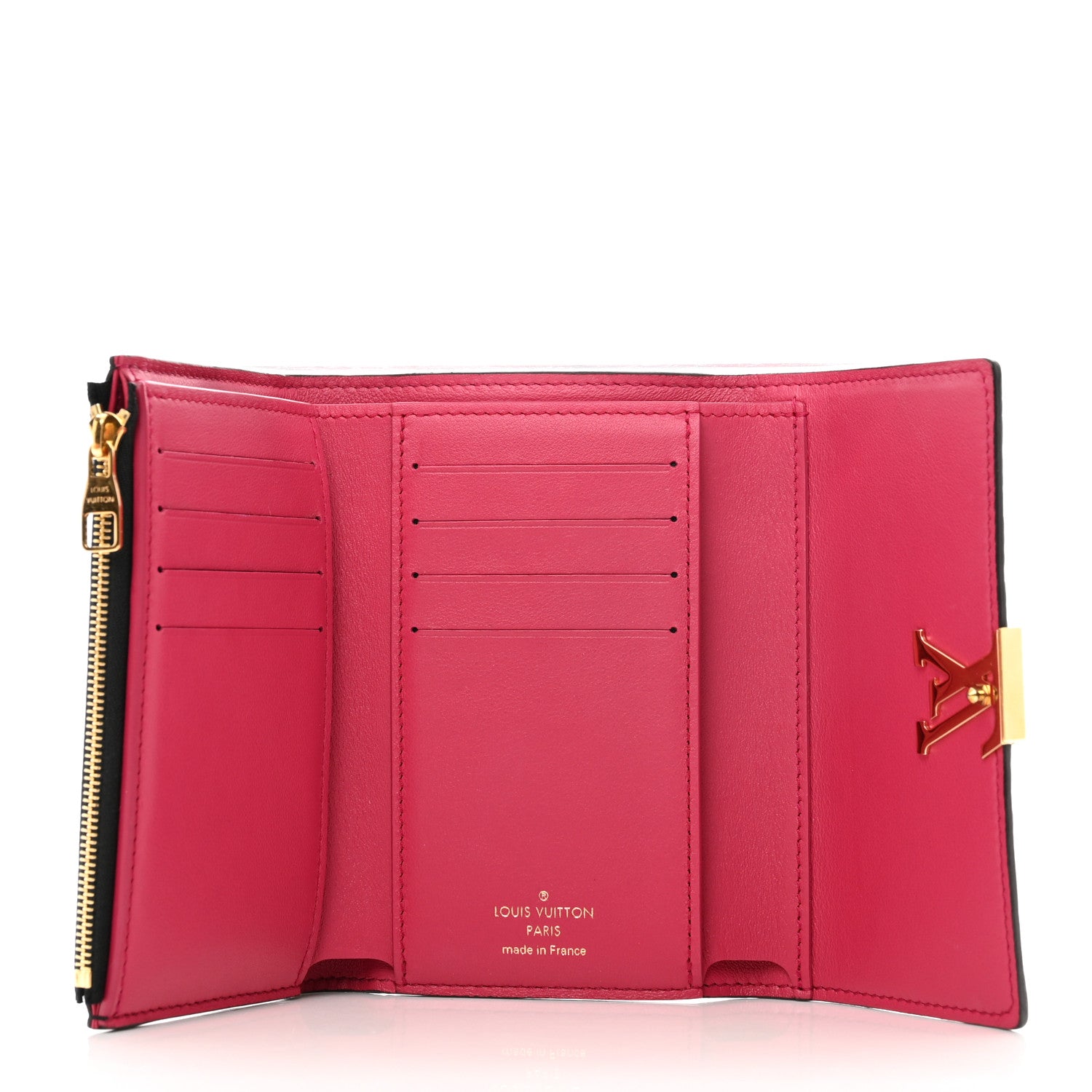 Louis Vuitton Taurillon Capucines Compact Wallet Black 5 of 7