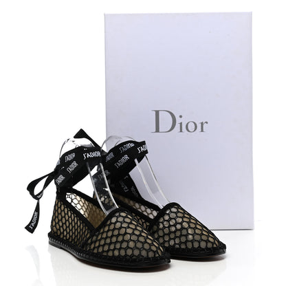 Christian Dior Suede Resille Nicely-D Ballet Flat 35 Black 8 of 8