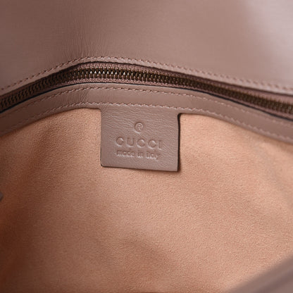 Gucci Calfskin Matelasse Small GG Marmont Shoulder Bag Porcelain Rose 6 of 10