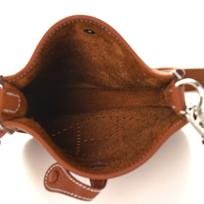 Hermes Taurillon Clemence Evelyne TPM Gold 5 of 9