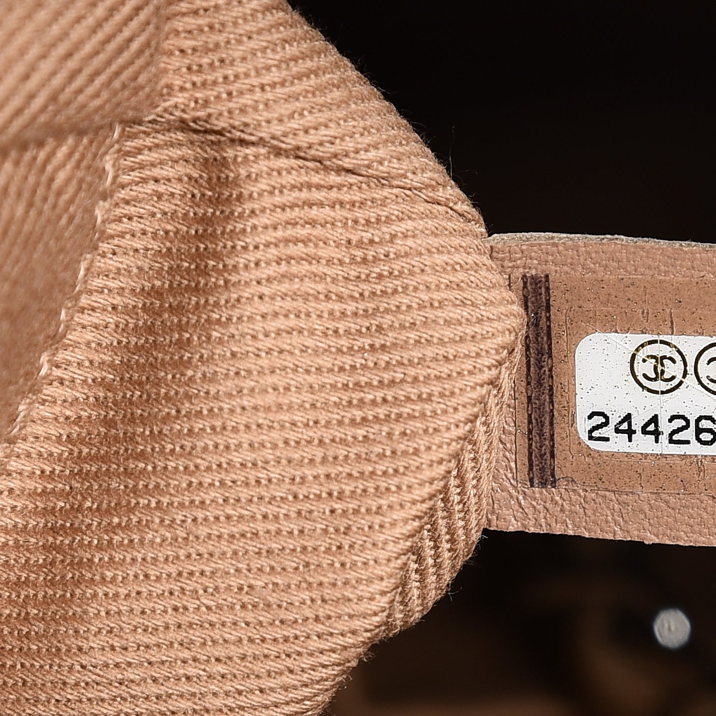 Canvas Large Deauville Tote Ecru